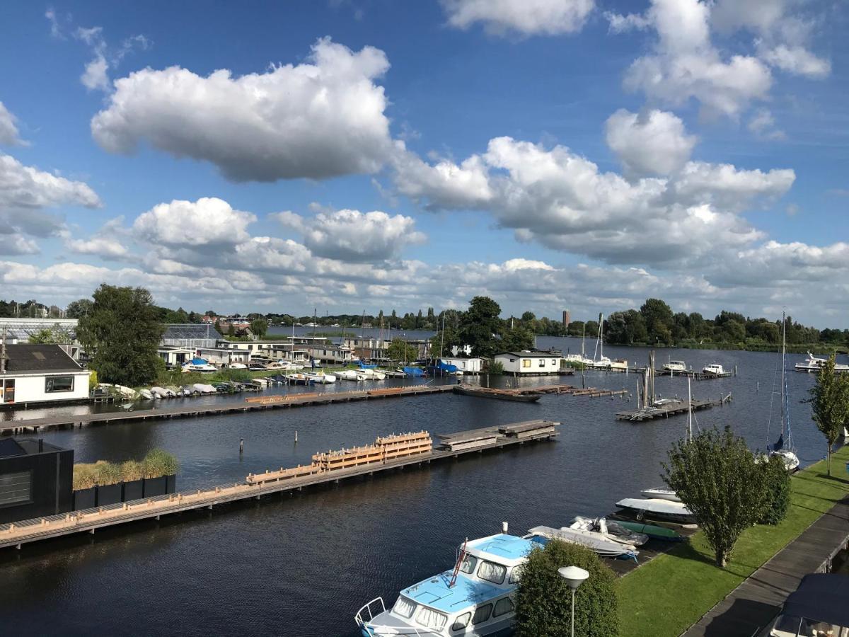 Vila The Boathouse With Boat Aalsmeer Exteriér fotografie