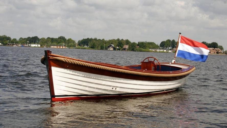 Vila The Boathouse With Boat Aalsmeer Exteriér fotografie