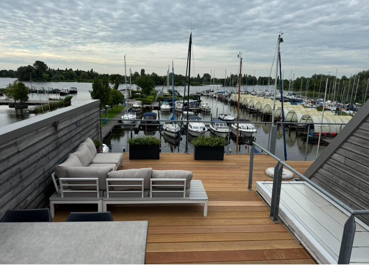 Vila The Boathouse With Boat Aalsmeer Exteriér fotografie