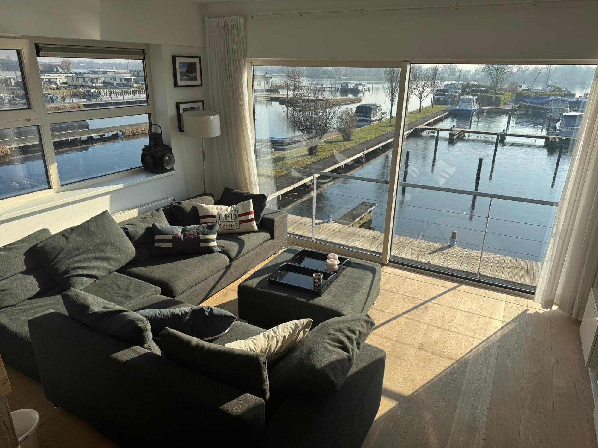 Vila The Boathouse With Boat Aalsmeer Exteriér fotografie